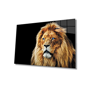 Aslan Cam Tablo 36x23 cm