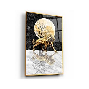 Aslan Cam Tablo 50x70 cm