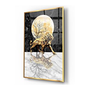Aslan Cam Tablo 50x70 cm