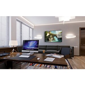 Gemi Cam Tablo 36x23 cm