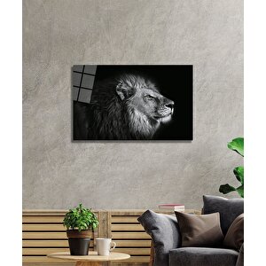 Aslan Cam Tablo 36x23 cm