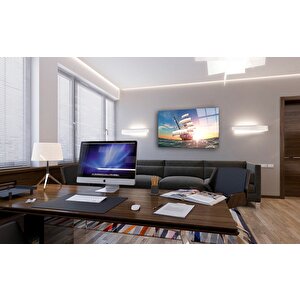 Gemi Cam Tablo 110x70 cm