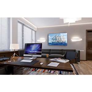 Gemi Cam Tablo 50x70 cm