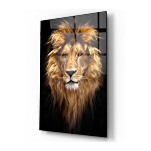 Aslan Cam Tablo