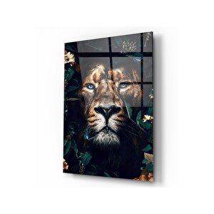 Aslan Cam Tablo 50x70 cm