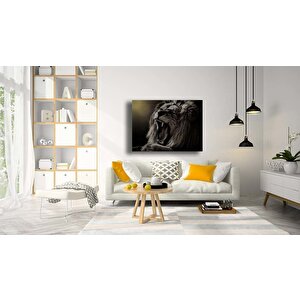 Aslan Cam Tablo 36x23 cm