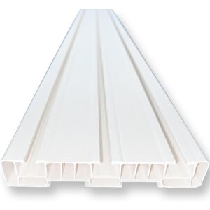 Süper Pvc 3 Kanallı Perde Kornişi 1 metre