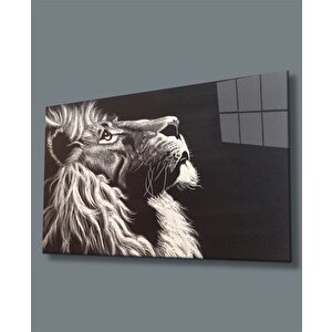 Aslan Cam Tablo 50x70 cm