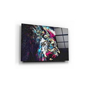 Aslan Cam Tablo 50x70 cm