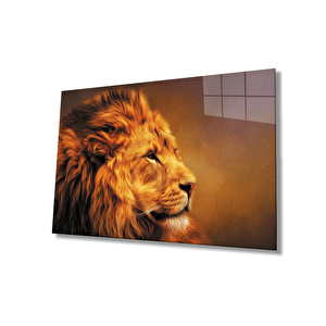 Aslan Cam Tablo 110x70 cm