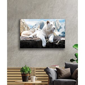 Aslan Cam Tablo 110x70 cm