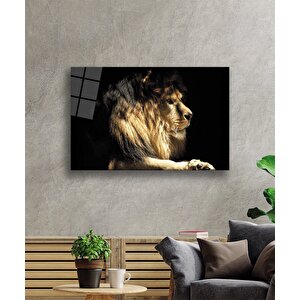 Aslan Cam Tablo 110x70 cm
