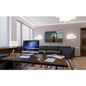 Gemi Cam Tablo 36x23 cm