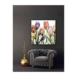 Lale Cam Tablo 50x50 cm
