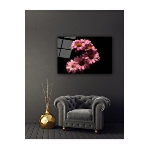 Papatyalar Cam Tablo 50x70 cm