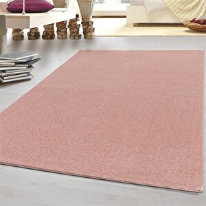 Halı Oturma Odası, Düz Pembe, Modern Kısa Tüylü Dikdörtgen Yumuşak 160x230 cm