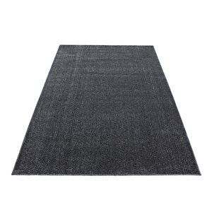 Halı Oturma Odası, Düz Gri, Modern Kısa Tüylü Dikdörtgen Yumuşak 120x1150 cm