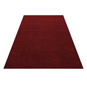 Oturma Odası Halısı, Düz Kırmızı, Modern Kısa Tüylü Dikdörtgen Yumuşak 80x250 cm