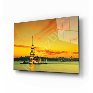 İstanbul Cam Tablo 110x70 cm