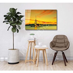 İstanbul Cam Tablo 110x70 cm