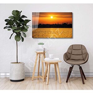 İstanbul Cam Tablo 90x60 cm