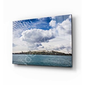 İstanbul Cam Tablo 90x60 cm