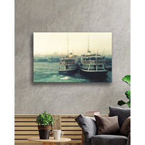 İstanbul Deniz Otobüsleri Cam Tablo 36x23 cm