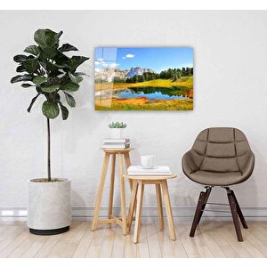Manzara Cam Tablo 110x70 cm