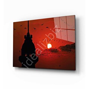 İstanbul Cam Tablo 110x70 cm