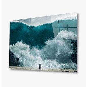 Manzara Cam Tablo 90x60 cm
