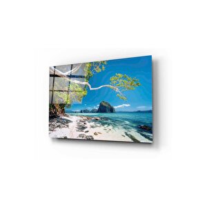 Manzara Cam Tablo 60x90 cm