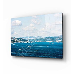İstanbul Cam Tablo 90x60 cm