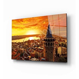 İstanbul Cam Tablo 36x23 cm