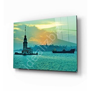 İstanbul Cam Tablo 36x23 cm