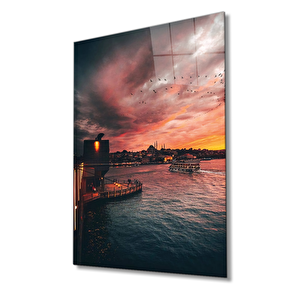 İstanbul Cam Tablo Istanbul 36x23 cm