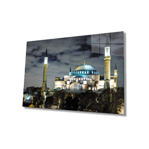 İstanbul Selimiyecamii Cam Tablo 36x23 cm