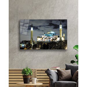 İstanbul Selimiyecamii Cam Tablo 36x23 cm