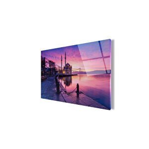 Istanbul Manzarası Cam Tablo 50x70 cm