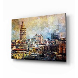 İstanbul Cam Tablo 36x23 cm