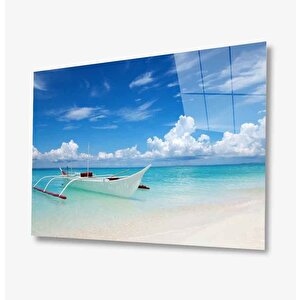Manzara Cam Tablo 50x70 cm