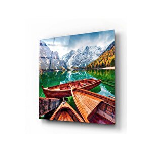 Manzara Cam Tablo 30x30 cm