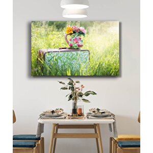Vazoda Çiçekler Flowers In Vase Table 50x70 cm
