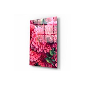 Çiçekler Cam Tablo 60x90 cm