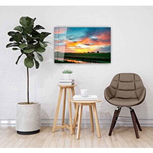 Manzara Cam Tablo 50x70 cm