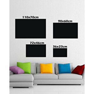 Kırmızı Karahindibacam Tablo 50x70 cm