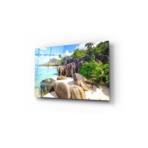 Manzara Cam Tablo 50x70 cm