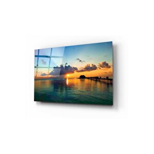 Manzara Cam Tablo 60x90 cm