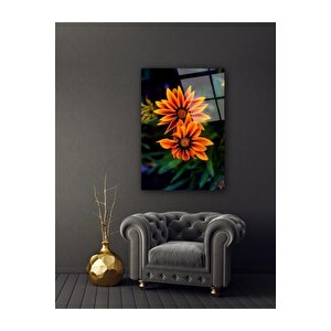 Çiçekler Cam Tablo 50x70 cm