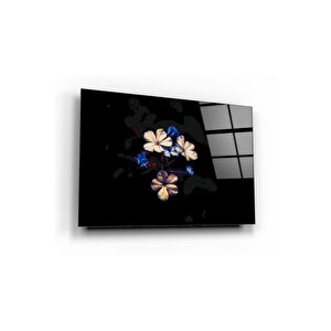 Çiçekler Cam Tablo 60x90 cm