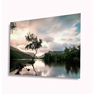 Manzara Cam Tablo 50x70 cm